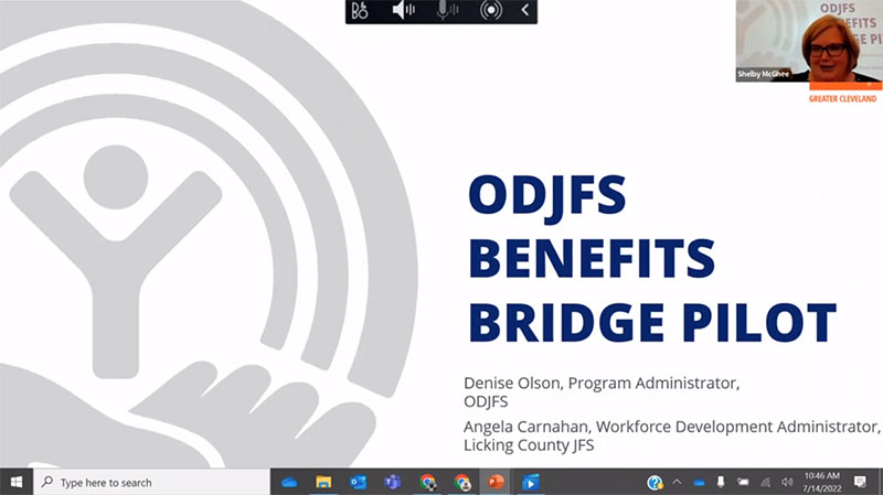 ODJFS Benefits Bridge Pilot