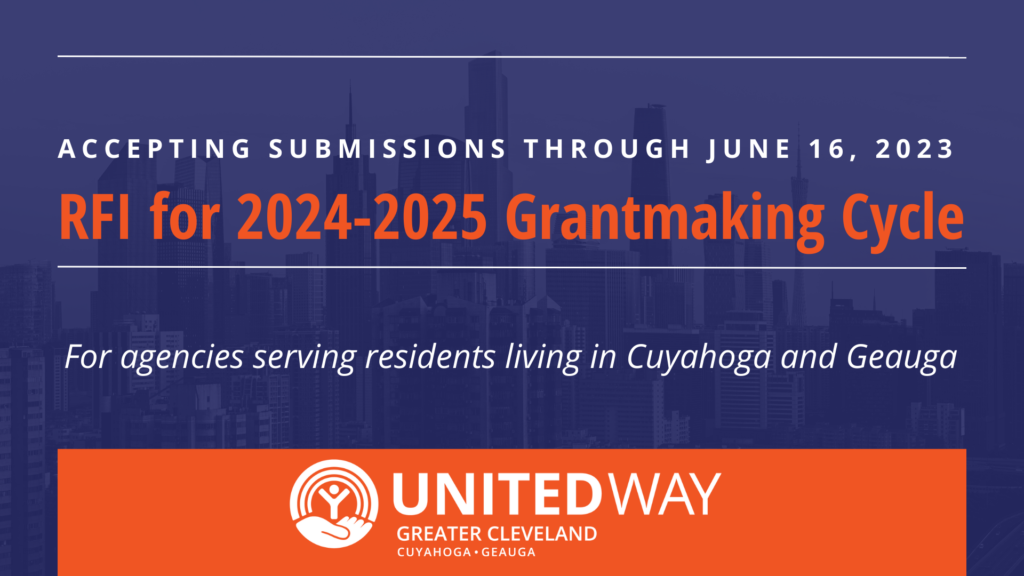 Graphic announcing the 2024-2025 Grantmaking Cycle call for Requests for Ideas