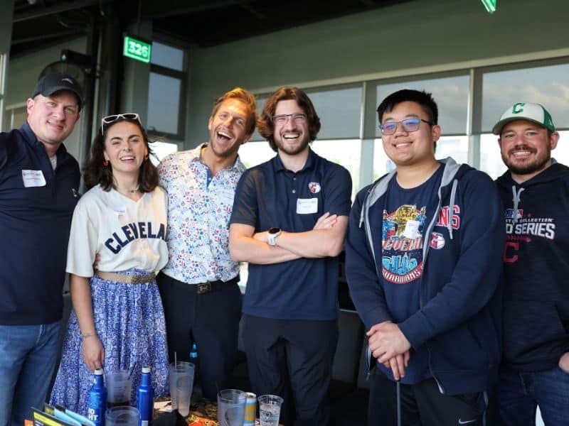Smiling Emerging Leaders at Fore CLE event
